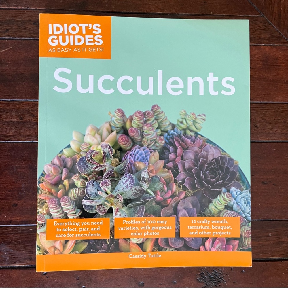 Succulents Plant Gardening Book